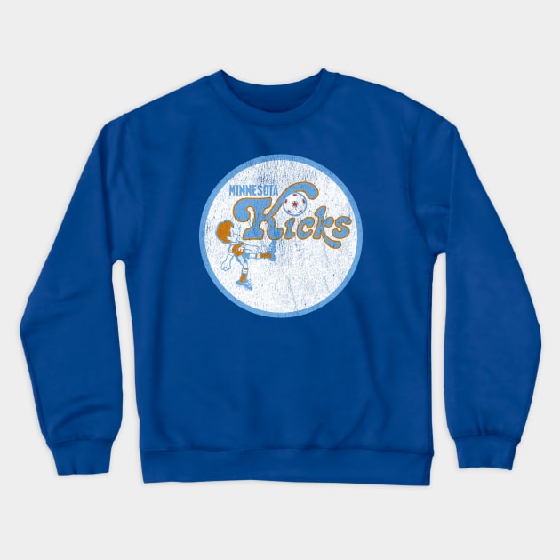 DEFUNCT - Minnesota Kicks Soccer Crewneck Sweatshirt by LocalZonly